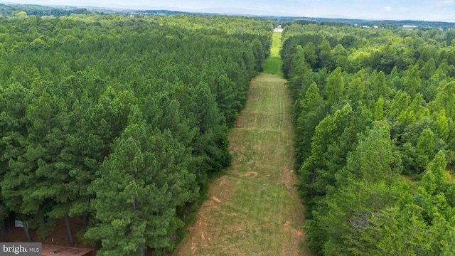 362 Dell Perkins Rd, Louisa, VA 23093 - aerial view of property and surrounding area with a forest