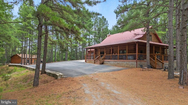 362 Dell Perkins Rd, Louisa, VA 23093 - view of front of home featuring a porch and stairs