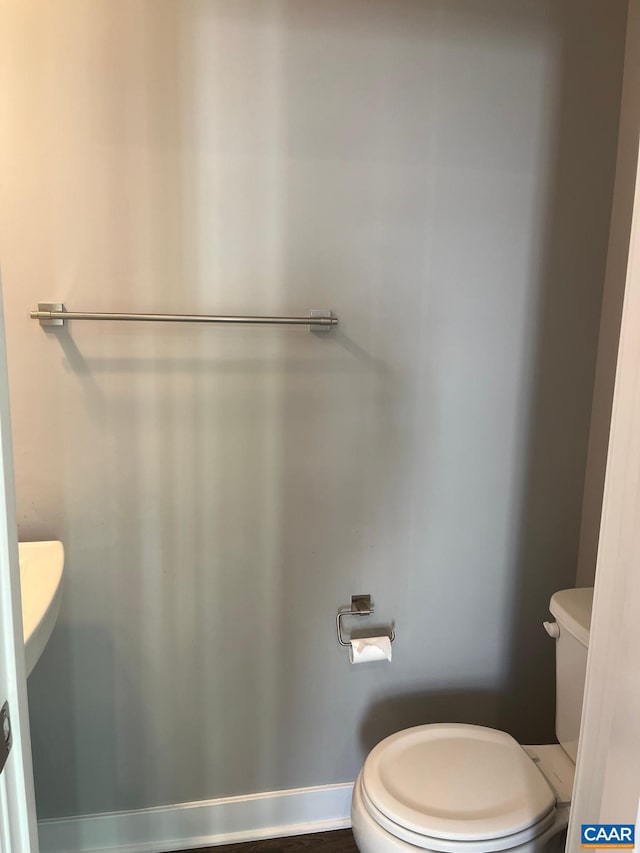 bathroom with toilet