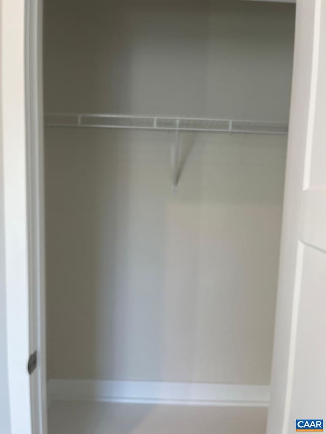 view of closet
