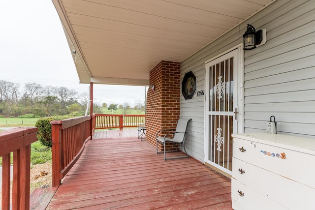 1627 Barbershop Rd, Edinburg, VA 22824 - deck featuring covered porch
