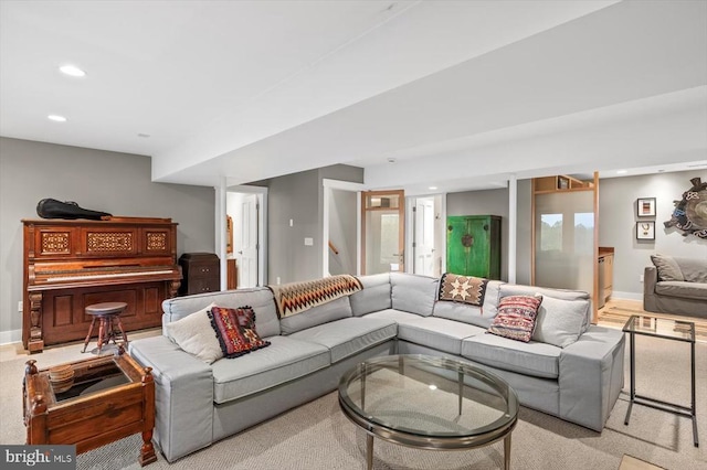 103 Castleton Ford Rd, Castleton, VA 22716 - living area with recessed lighting and baseboards
