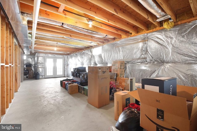 10707 Tricia Pl, Fredericksburg, VA 22408 - view of below grade area