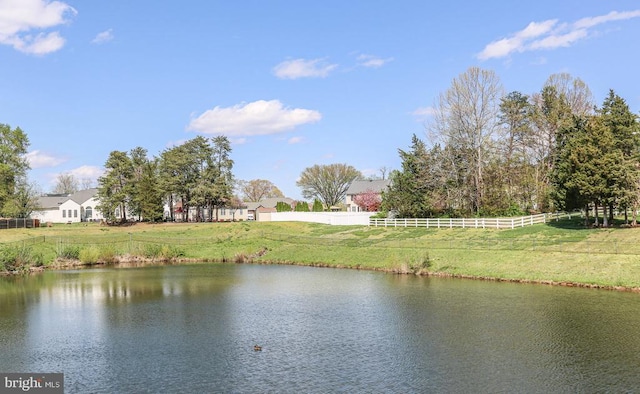 10707 Tricia Pl, Fredericksburg, VA 22408 - water view with fence
