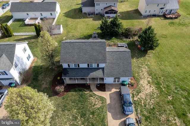 114 Wanda St W, Stanley, VA 22851 - aerial view of residential area