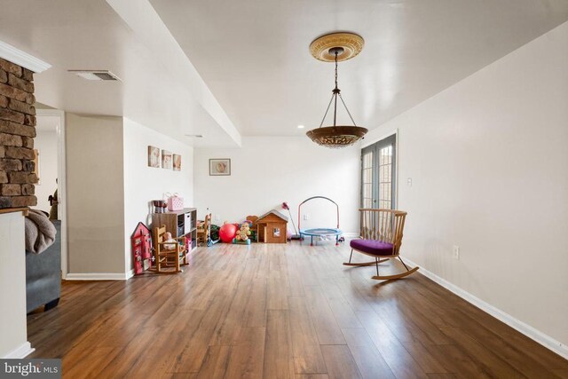 114 Wanda St W, Stanley, VA 22851 - game room featuring wood finished floors and baseboards