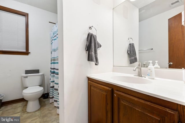 11404 Warner Dr, Fredericksburg, VA 22407 - bathroom with toilet and vanity