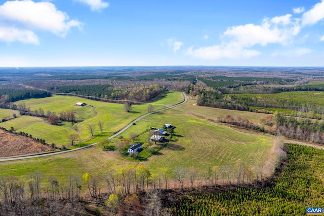 912 Shores Rd, Palmyra, VA 22963 - drone / aerial view with a rural view