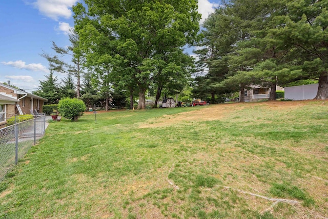708 Woodside Ln, Waynesboro, VA 22980 - view of yard featuring a shed