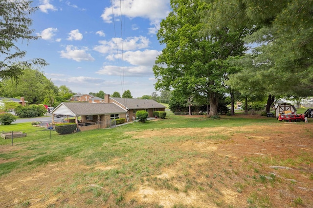 708 Woodside Ln, Waynesboro, VA 22980 - view of yard with a porch