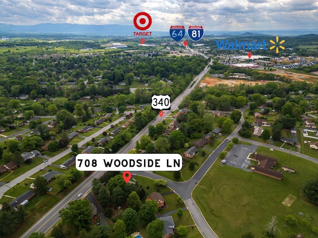 708 Woodside Ln, Waynesboro, VA 22980 - aerial view of property's location