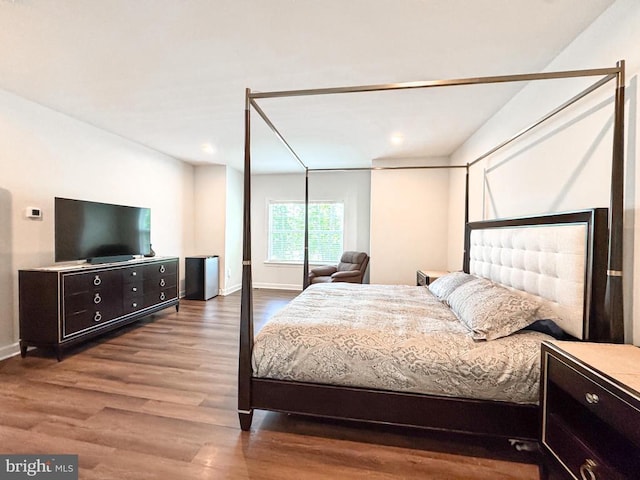 8525 Laroque Run Dr, Fredericksburg, VA 22407 - bedroom featuring wood finished floors, baseboards, and recessed lighting