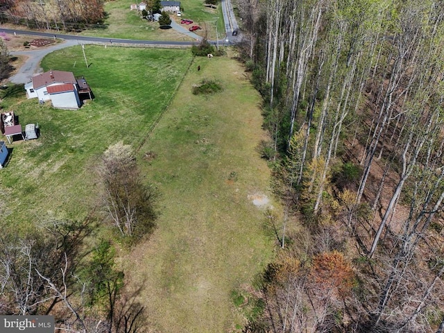 aerial view of property and surrounding area