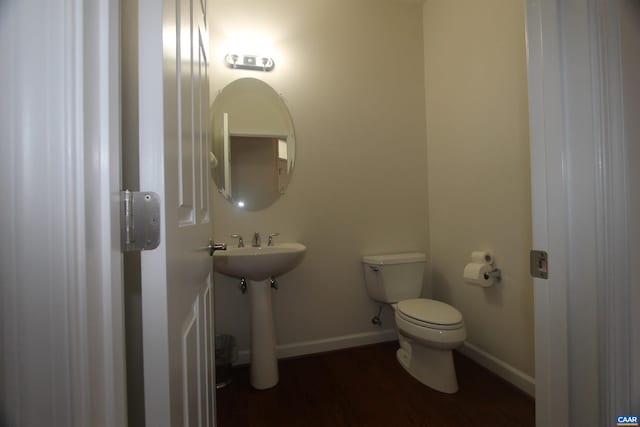 66 Timber Ridge Ln, Zion Crossroads, VA 22942 - bathroom with baseboards and wood finished floors