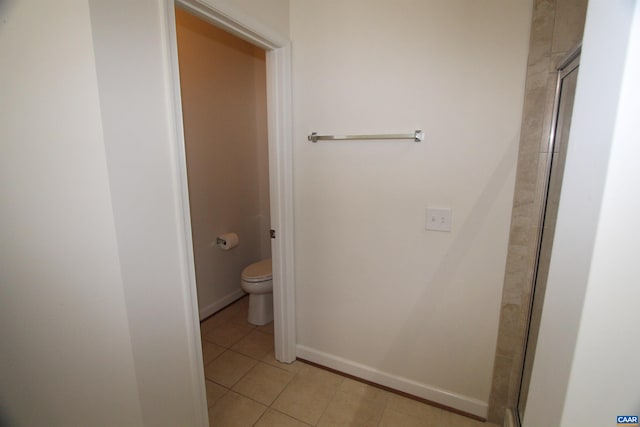 66 Timber Ridge Ln, Zion Crossroads, VA 22942 - full bath with tile patterned flooring and a shower with door
