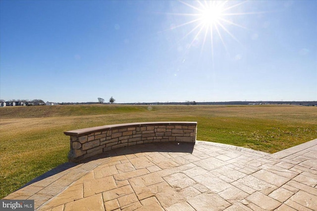 10115 Premier St, Fredericksburg, VA 22408 - view of patio featuring a view of rural / pastoral area