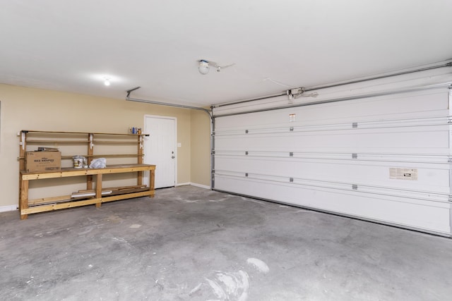 173 Valley View Ave, Mount Sidney, VA 24467 - garage featuring baseboards