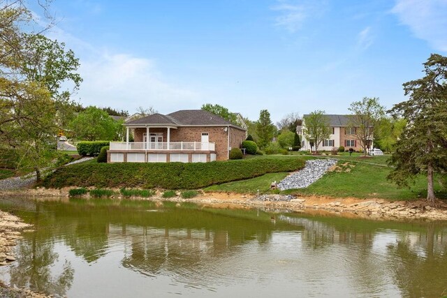 521 Hickory Grove Cir, Harrisonburg, VA 22801 - water view with a gazebo