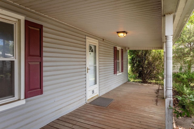 56 Grindstone Rd, Bridgewater, VA 22812 - deck with covered porch