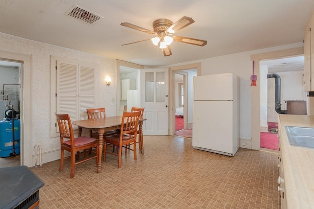 56 Grindstone Rd, Bridgewater, VA 22812 - dining room with ceiling fan