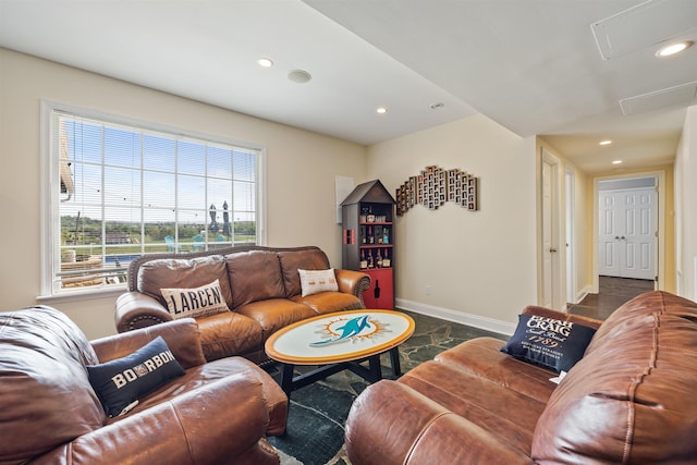 23 Joy Ln, Fishersville, VA 22939 - living area featuring recessed lighting and baseboards