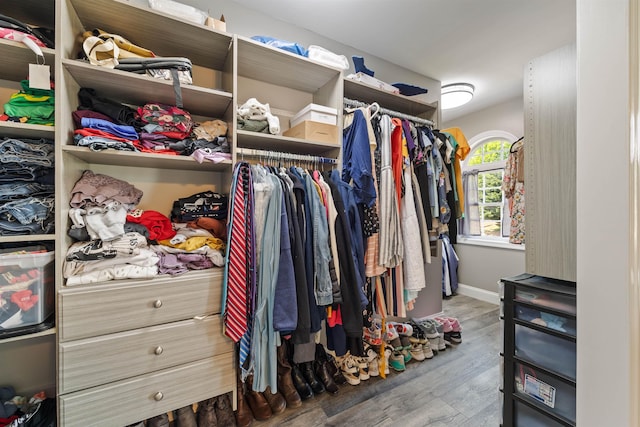 23 Joy Ln, Fishersville, VA 22939 - spacious closet with wood finished floors