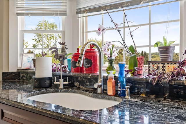 23 Joy Ln, Fishersville, VA 22939 - detailed view of a sink and dark stone counters