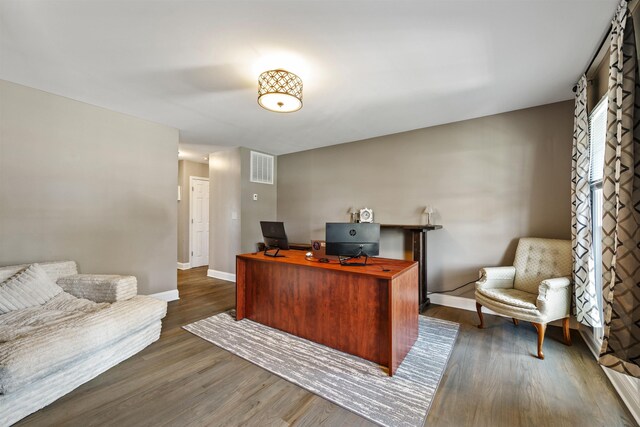 23 Joy Ln, Fishersville, VA 22939 - home office featuring wood finished floors and baseboards