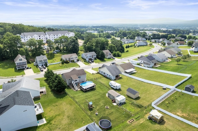 96 Lofty Cir, Stuarts Draft, VA 24477 - aerial perspective of suburban area