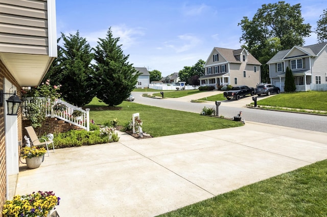 96 Lofty Cir, Stuarts Draft, VA 24477 - view of green lawn featuring a residential view
