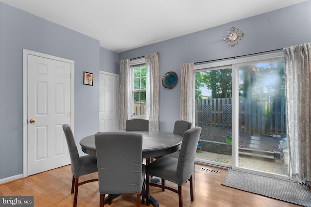 55 Sire Way, Warrenton, VA 20186 - dining space with wood finished floors