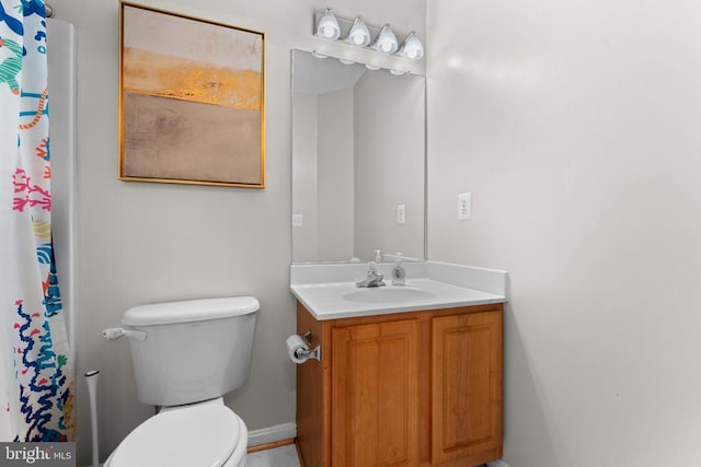 55 Sire Way, Warrenton, VA 20186 - full bath featuring vanity and a shower with curtain