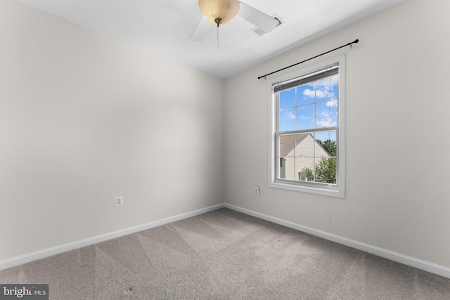 55 Sire Way, Warrenton, VA 20186 - unfurnished room featuring carpet floors and ceiling fan