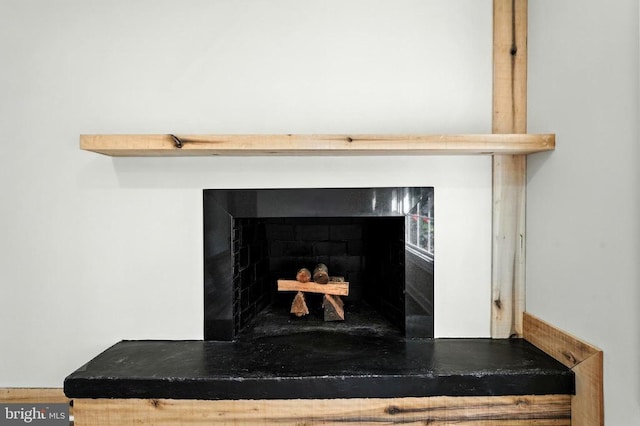 9377 General Winder Rd, Rapidan, VA 22733 - detailed view of a fireplace