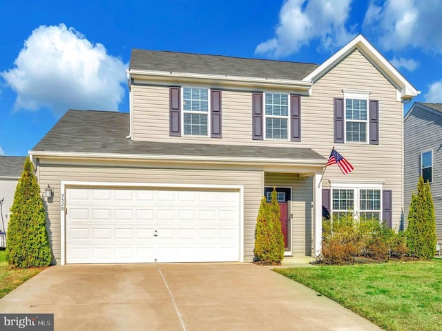 9528 Fall Haven Rd, Fredericksburg, VA 22407 - traditional home featuring driveway and a garage