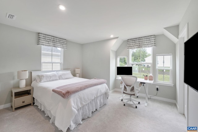712 Empire St, Charlottesville, VA 22901 - bedroom featuring light colored carpet and recessed lighting