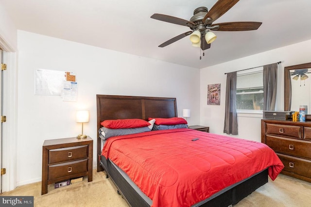 12016 Branchwater St, Fredericksburg, VA 22407 - carpeted bedroom featuring ceiling fan