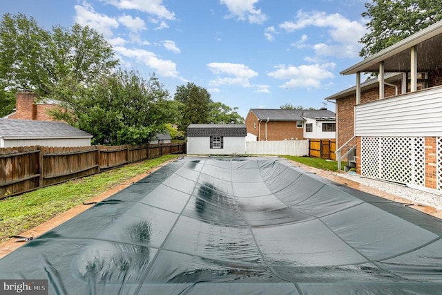12016 Branchwater St, Fredericksburg, VA 22407 - view of pool with a fenced backyard