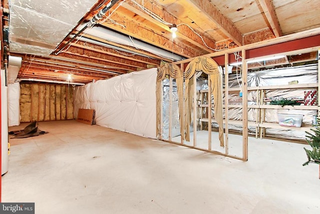10409 Colechester St, Fredericksburg, VA 22408 - view of unfinished below grade area