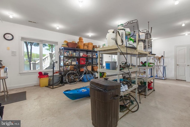 11306 Stonewall Jackson Dr, Spotsylvania, VA 22551 - garage with baseboards