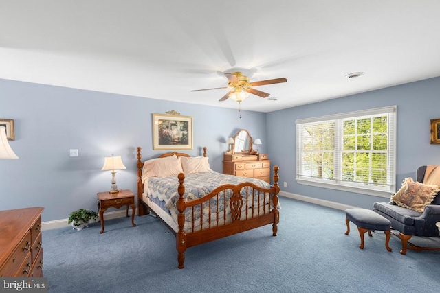 11306 Stonewall Jackson Dr, Spotsylvania, VA 22551 - carpeted bedroom with baseboards and a ceiling fan