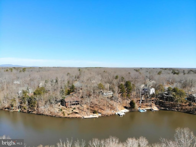 47 Marwood Dr, Palmyra, VA 22963 - bird's eye view with a water view