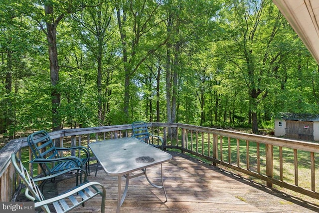  - deck with outdoor dining space