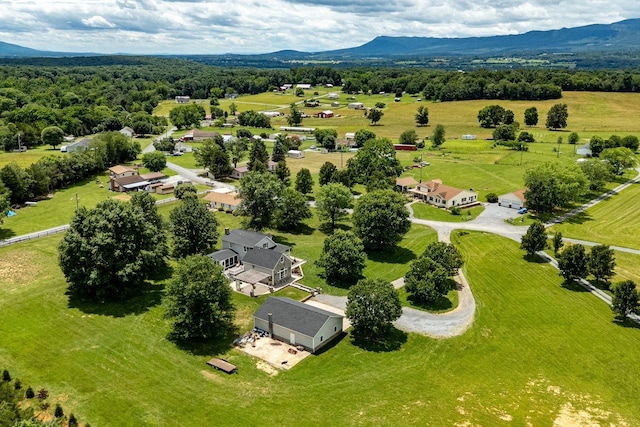 17962 Old Barn Ln, Elkton, VA 22827 - overview of rural landscape featuring a mountainous background