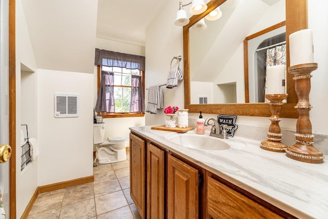 17962 Old Barn Ln, Elkton, VA 22827 - full bath featuring vanity and a shower with shower curtain