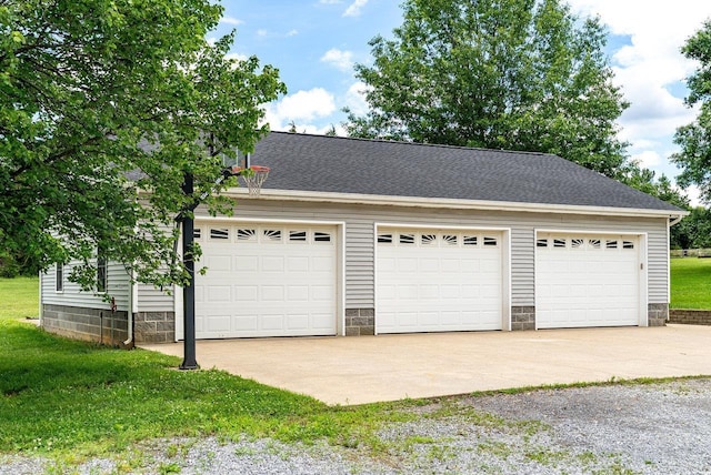 17962 Old Barn Ln, Elkton, VA 22827 - view of detached garage