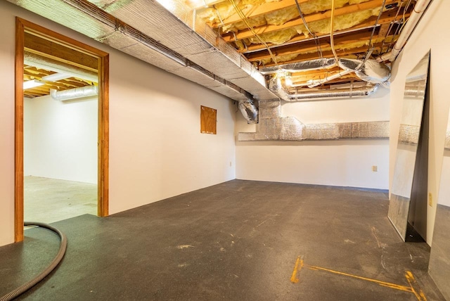 17962 Old Barn Ln, Elkton, VA 22827 - view of unfinished below grade area