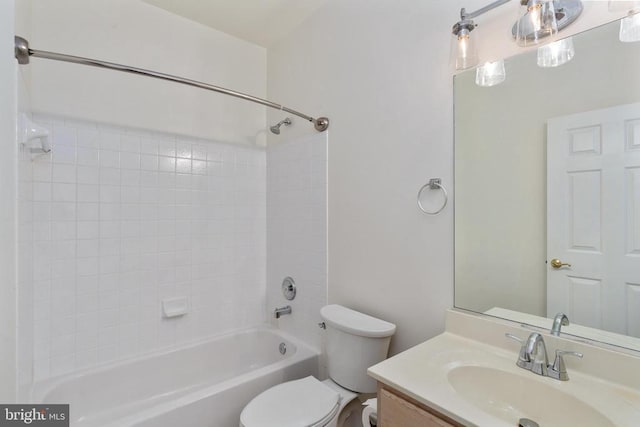 11120 Dragons Lair Dr, Fredericksburg, VA 22407 - bathroom with vanity and bathing tub / shower combination