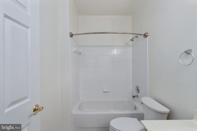 11120 Dragons Lair Dr, Fredericksburg, VA 22407 - bathroom with vanity and bathtub / shower combination