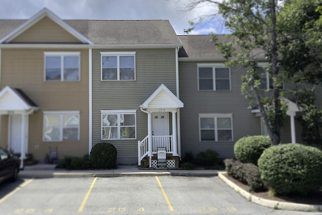25-4 Beverly Ct Unit 25-4, Lexington, VA 24450 - townhome / multi-family property with uncovered parking and a shingled roof